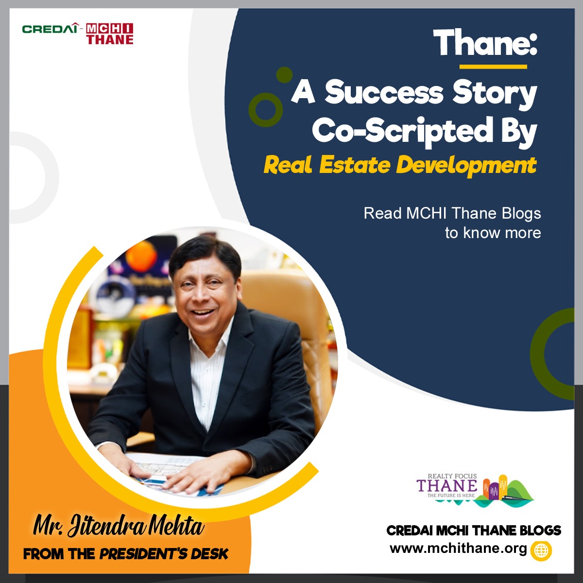 Thane: A Success Story Co-Scripted By Real Estate Development- MCHI Thane